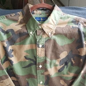Polo Ralph Lauren camo button up
